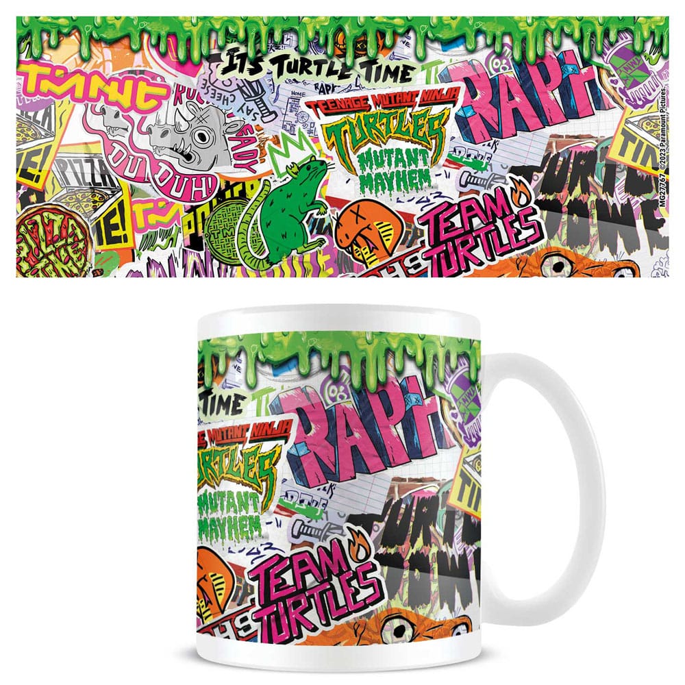 Teenage Mutant Ninja Turtles: Mutant Mayhem Tasse Graffiti  - Preorder - ETA: 09.12.2025