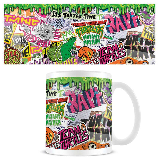 Teenage Mutant Ninja Turtles: Mutant Mayhem Tasse Graffiti  - Preorder - ETA: 09.12.2025
