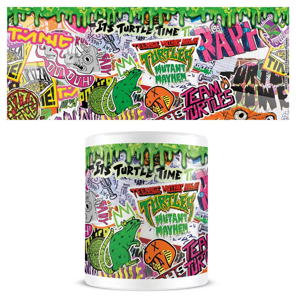 Teenage Mutant Ninja Turtles: Mutant Mayhem Tasse Graffiti  - Preorder - ETA: 09.12.2025