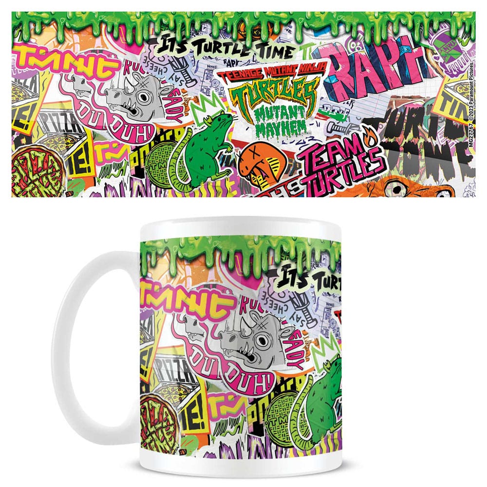 Teenage Mutant Ninja Turtles: Mutant Mayhem Tasse Graffiti  - Preorder - ETA: 09.12.2025