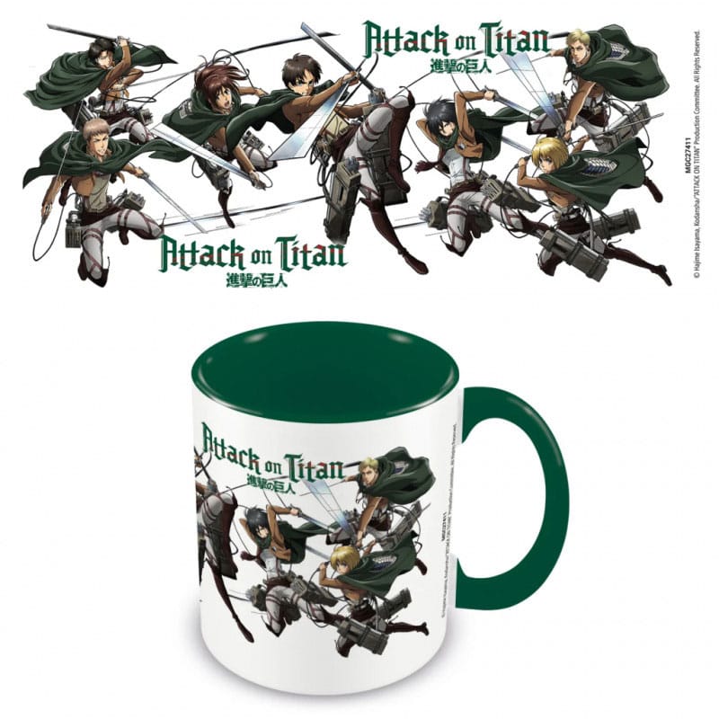 Attack on Titan Tasse Characters Season 3 - Versand: 5-7 Tage nach Bestellung