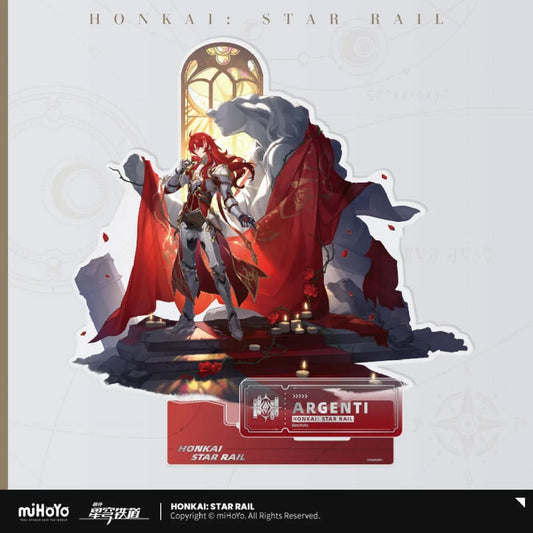 Honkai: Star Rail Path of the Erudition Series Acryl Figur Argenti 22 cm        - Preorder - ETA: 22.11.2025