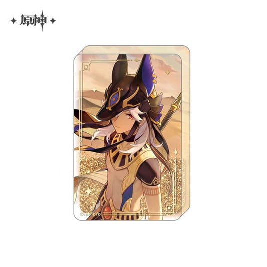 Genshin Impact Acryl Ornament mit Glitzer: Cyno 8,5 cm - Versand: 7 Tage nach Bestellung