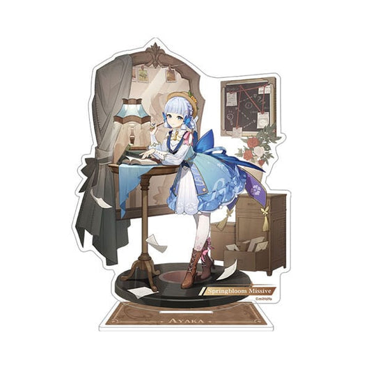 Genshin Impact Teyvat Style Series Acryl Diorama Kamisato Ayaka: Springbloom Missive 13 cm - Versand: 5-7 Tage nach Bestellung
