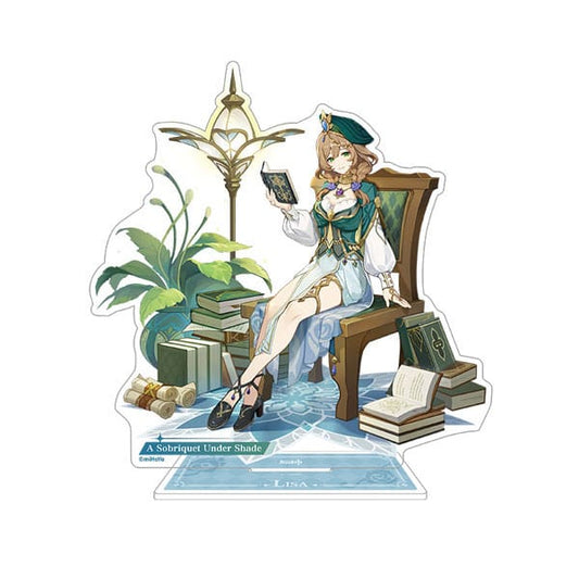 Genshin Impact Teyvat Style Series Acryl Diorama Lisa: A Sobriquet Under Shade 15 cm - Versand: 5-7 Tage nach Bestellung