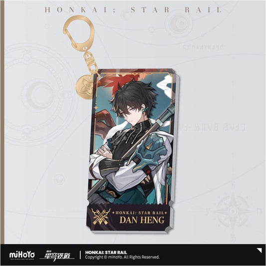 Honkai: Star Rail Charakter Acryl Schlüsselanhänger Dan Heng 9 cm - Preorder - ETA: 09.10.2025