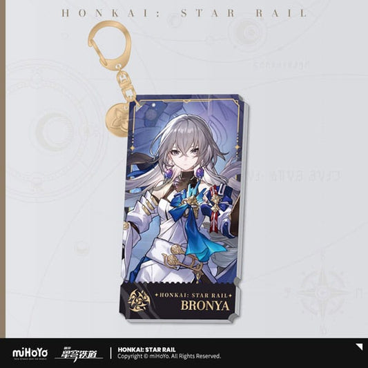 Honkai: Star Rail Charakter Acryl Schlüsselanhänger Bronya 9 cm - Preorder - ETA: 09.10.2025