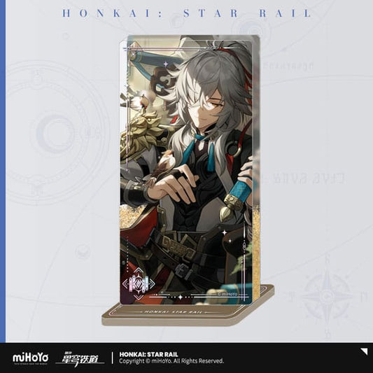 Honkai: Star Rail Light Cone Acryl Ornament mit Glitzer: Jing Yuan Before Dawn 7 cm - Versand: 5-7 Tage nach Bestellung