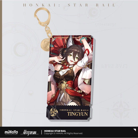 Honkai: Star Rail Charakter Acryl Schlüsselanhänger Tingyun 9 cm - Preorder - ETA: 05.12.2025