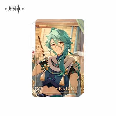 Genshin Impact Acryl Ornament mit Glitzer: Baizhu 10 cm - Versand: 5-7 Tage nach Bestellung