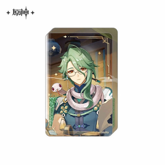 Genshin Impact Acryl Ornament mit Glitzer: Baizhu 8,5 cm - Versand: 5-7 Tage nach Bestellung