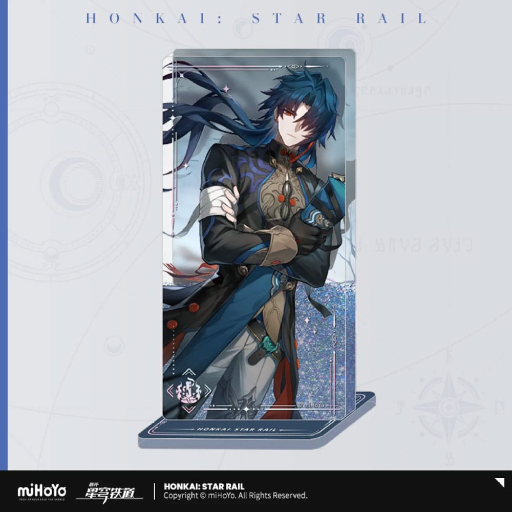 Honkai: Star Rail Light Cone Acryl Ornament mit Glitzer: Blade The Unreachable Side 15 cm     - Versand: 7 Tage nach Bestellung