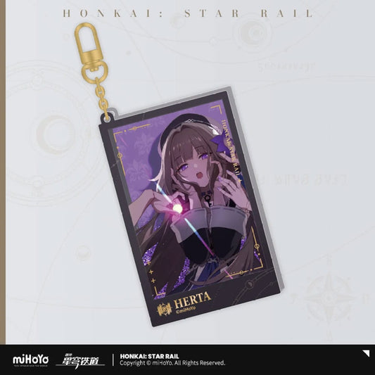 Honkai: Star Rail Countdown Departure Series Acryl Schlüsselanhänger Herta Glitter 9 cm          - Preorder - ETA: 05.12.2025
