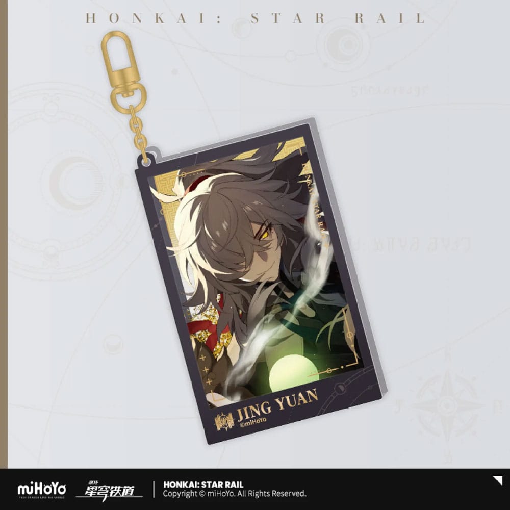 Honkai: Star Rail Countdown Departure Series Acryl Schlüsselanhänger Jing Yuan Glitter 9 cm            - Versand: 7 Tage nach Bestellung