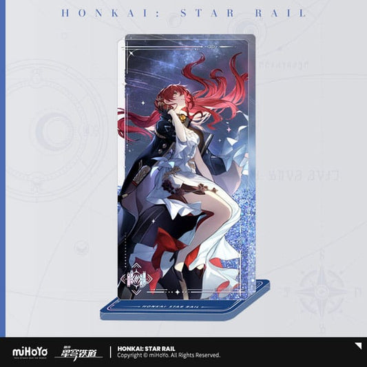 Honkai: Star Rail Light Cone Acryl Ornament mit Glitzer: Himeko Night on the Milky Way 7 cm - Versand: 5-7 Tage nach Bestellung