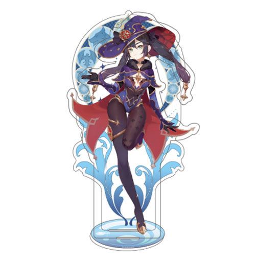 Genshin Impact Mondstadt Theme Series Character Acryl Figur Mona 14 cm - Versand: 5-7 Tage nach Bestellung
