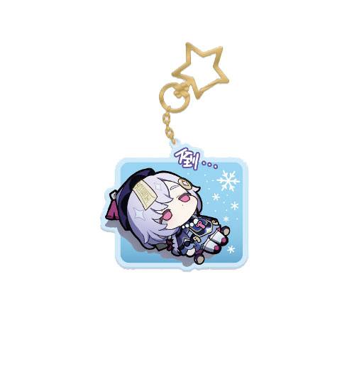 Genshin Impact Q Version Sticker Series Acryl Schlüsselanhänger Qiqi 9 cm - Preorder - ETA: 27.05.2026