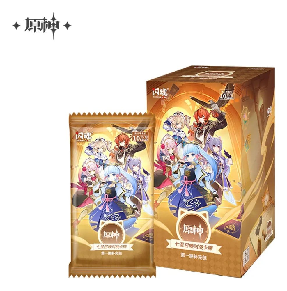 Genshin Impact Sammelkartenspiel Series 1 Blind Box Display (18) *Chinesische Version* - sofort verfügbar