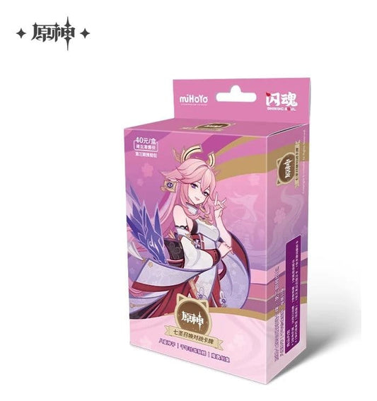 Genshin Impact Sammelkartenspiel Series 03 Pre-Build Starter Deck 05 Yae Miko *Chinesische Version* - Preorder - ETA: 27.01.2027