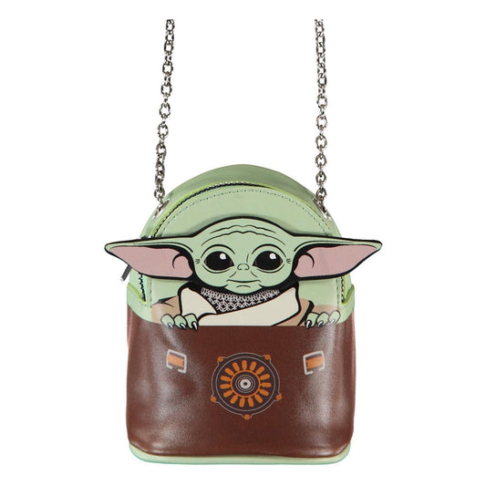 Star Wars The Mandalorian Micro Bag Geldbörse Grogu - Versand: 5-7 Tage nach Bestellung