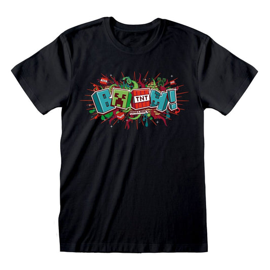 Minecraft T-Shirt Boom Größe M - Versand: 5-7 Tage nach Bestellung
