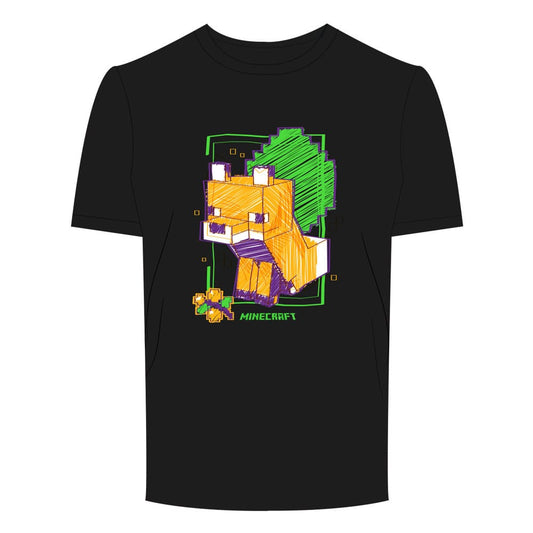 Minecraft T-Shirt Fox  Größe M - Versand: 5-7 Tage nach Bestellung