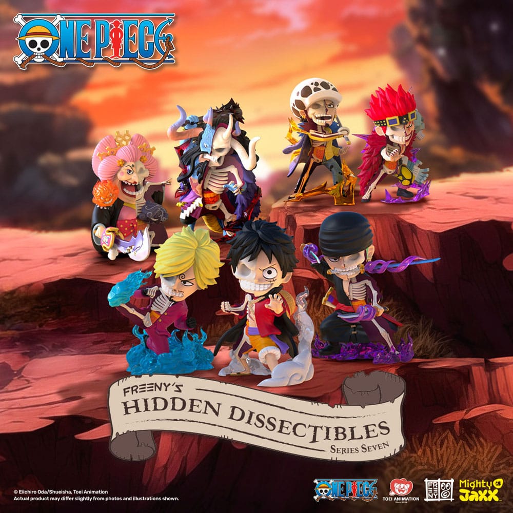 One Piece: Freeny's Hidden Dissectibles Wano 4 inch Vinyl Figure Blind Box Display (6) - Preorder - ETA: Mitte 03.2025