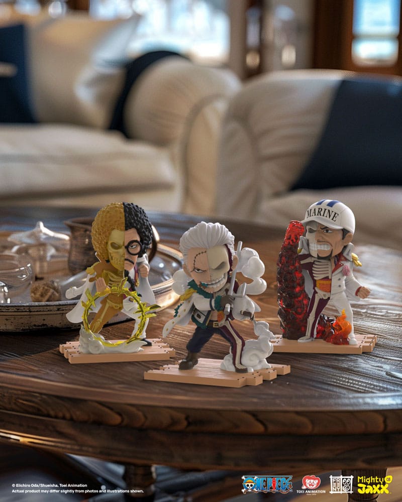 One Piece Freeny's Hidden Dissectables Marines Edition 4 inch Vinyl Figure Blind Box Display (6) - Versand: 5-7 Tage nach Bestellung
