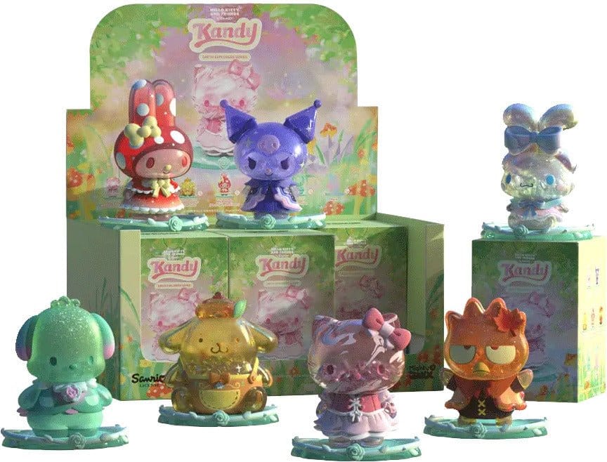Sanrio Earth Explorer Series Kandy 4 inch Vinyl Figure Blind Box Display (6) - Versand: 7 Tage nach Bestellung