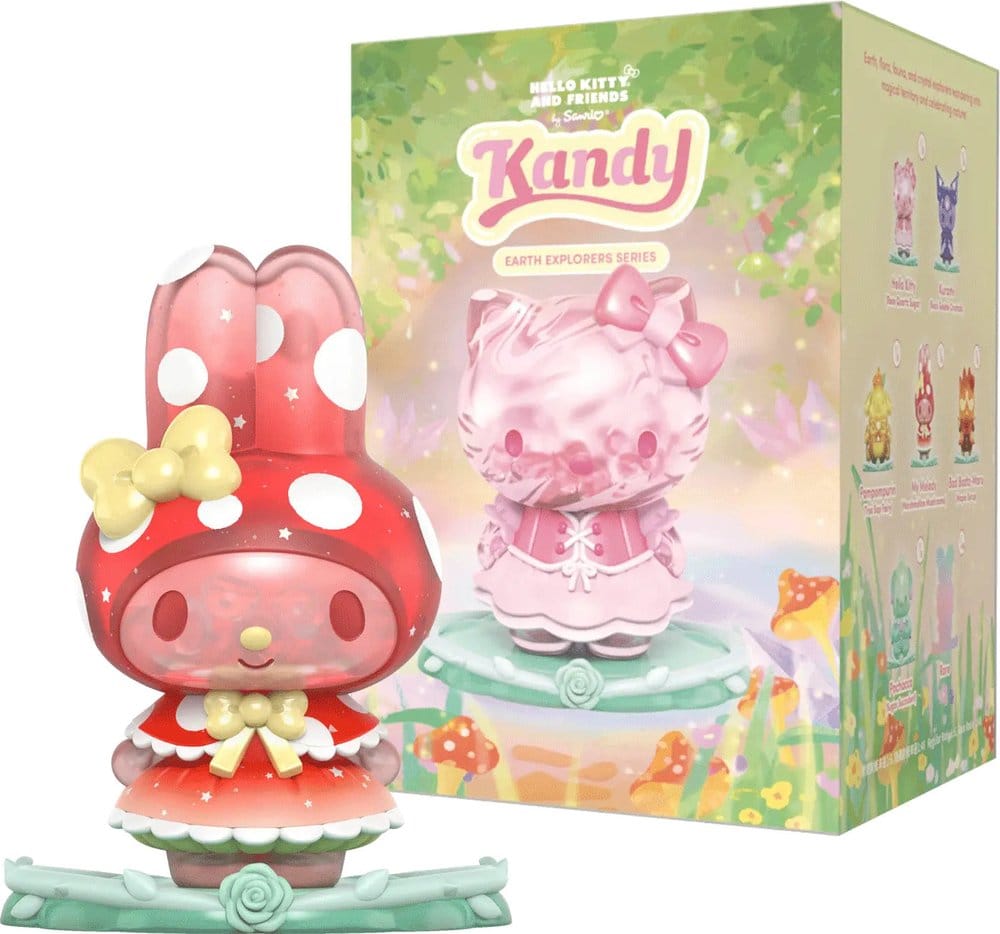 Sanrio Earth Explorer Series Kandy 4 inch Vinyl Figure Blind Box Display (6) - Versand: 7 Tage nach Bestellung