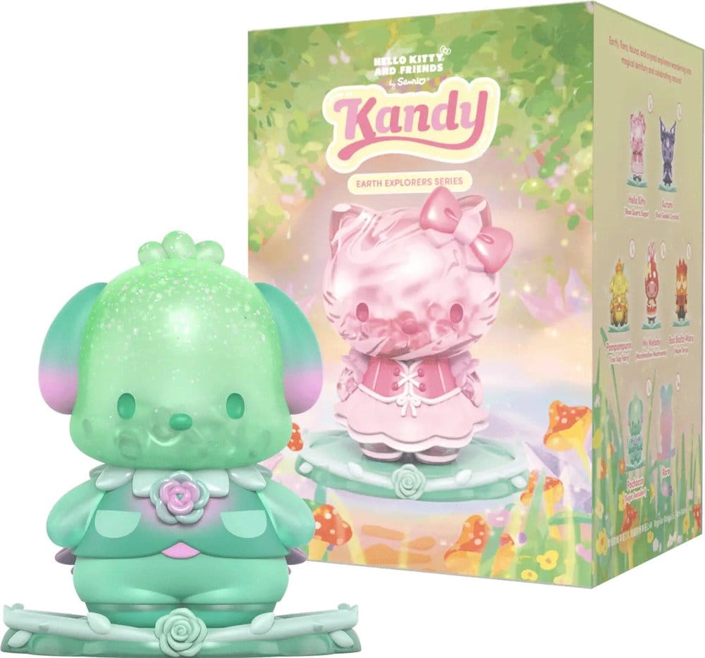 Sanrio Earth Explorer Series Kandy 4 inch Vinyl Figure Blind Box Display (6) - Versand: 7 Tage nach Bestellung