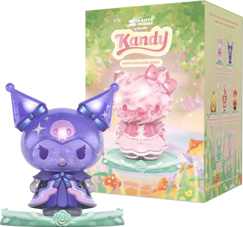 Sanrio Earth Explorer Series Kandy 4 inch Vinyl Figure Blind Box Display (6) - Versand: 7 Tage nach Bestellung