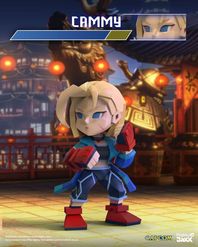 Arcade: Capcom Street Fighter Series Kandy 4 inch Vinyl Figure Blind Box Display (6) - Versand: 7 Tage nach Bestellung