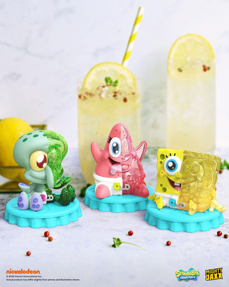 Spongebob Schwammkopf Blind Box Kandy x Jason Freeny Collection Spongebob (Soda Edition) Display (6)  - Preorder - ETA: 22.12.2025