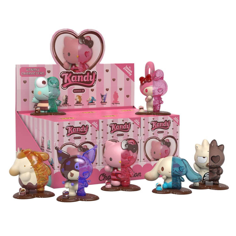 Kandy x Sanrio Blind Box ft. Jason Freeny Collection Series 2 (Choco Ed.) Display (6)  - Preorder - ETA: 14.07.2026
