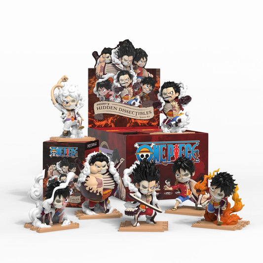 One Piece Blind Box Hidden Dissectibles Series 6 (Luffy Gear's) Display (6)  - Preorder - ETA: 22.12.2025