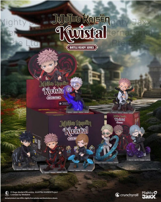 Jujutsu Kaisen: Kwistal Fwendz - Battle Ready Series 4 inch Vinyl Figure Blind Box Assortment (6) - Preorder - ETA: 05.11.2025
