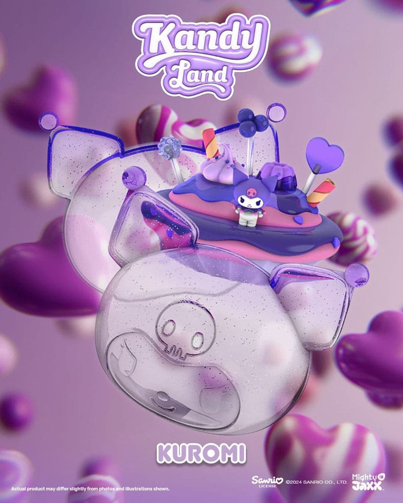 Sanrio Kandyland Kuromi 13 cm - Versand: 7 Tage nach Bestellung