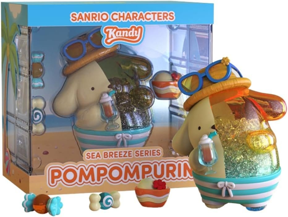 Sanrio Kandy Pompompurin Sea Breeze Series 15 cm  - Versand: 7 Tage nach Bestellung