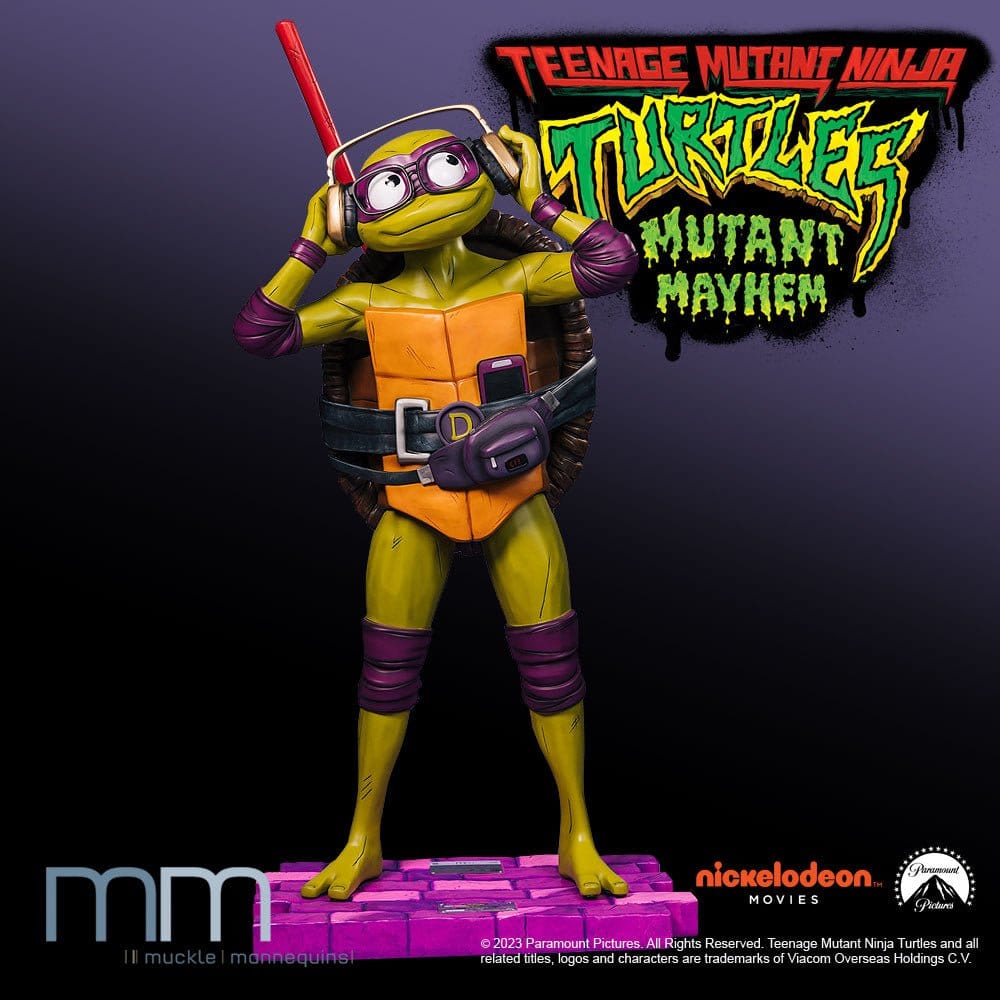 Teenage Mutant Ninja Turtles: Mutant Mayhem Life-Size Statue Donatello 170 cm - Preorder - ETA: 25.11.2026