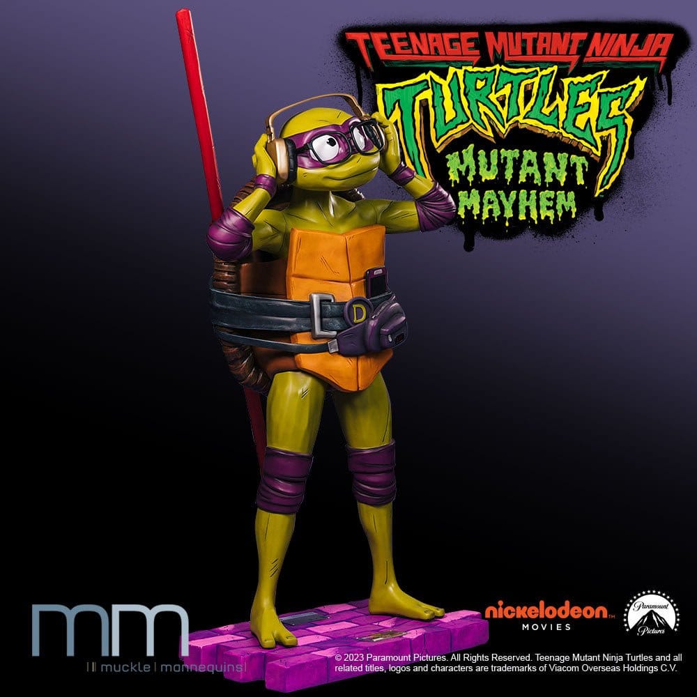 Teenage Mutant Ninja Turtles: Mutant Mayhem Life-Size Statue Donatello 170 cm - Preorder - ETA: 25.11.2026