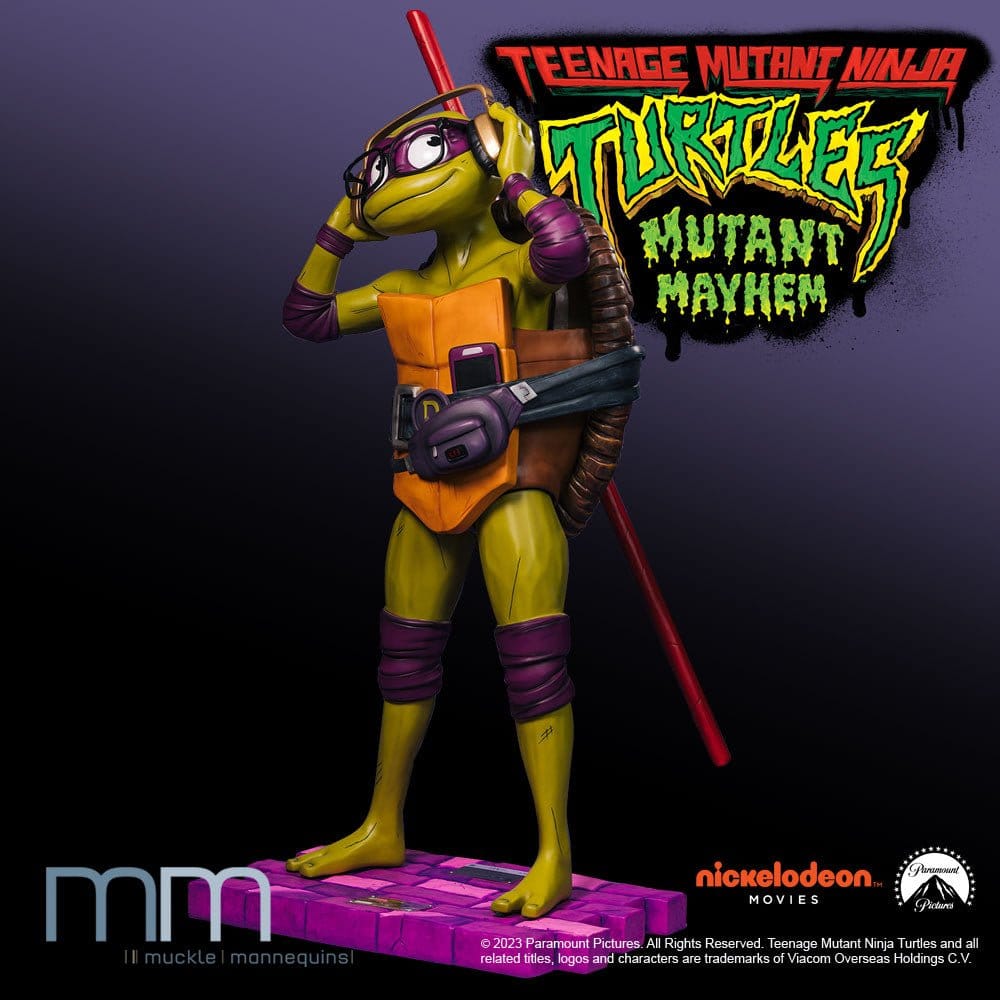 Teenage Mutant Ninja Turtles: Mutant Mayhem Life-Size Statue Donatello 170 cm - Preorder - ETA: 25.11.2026