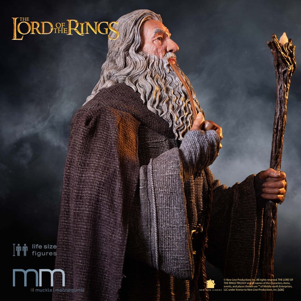 Herr der Ringe Life-Size Statue Gandalf 215 cm - Preorder - ETA: 28.12.2026