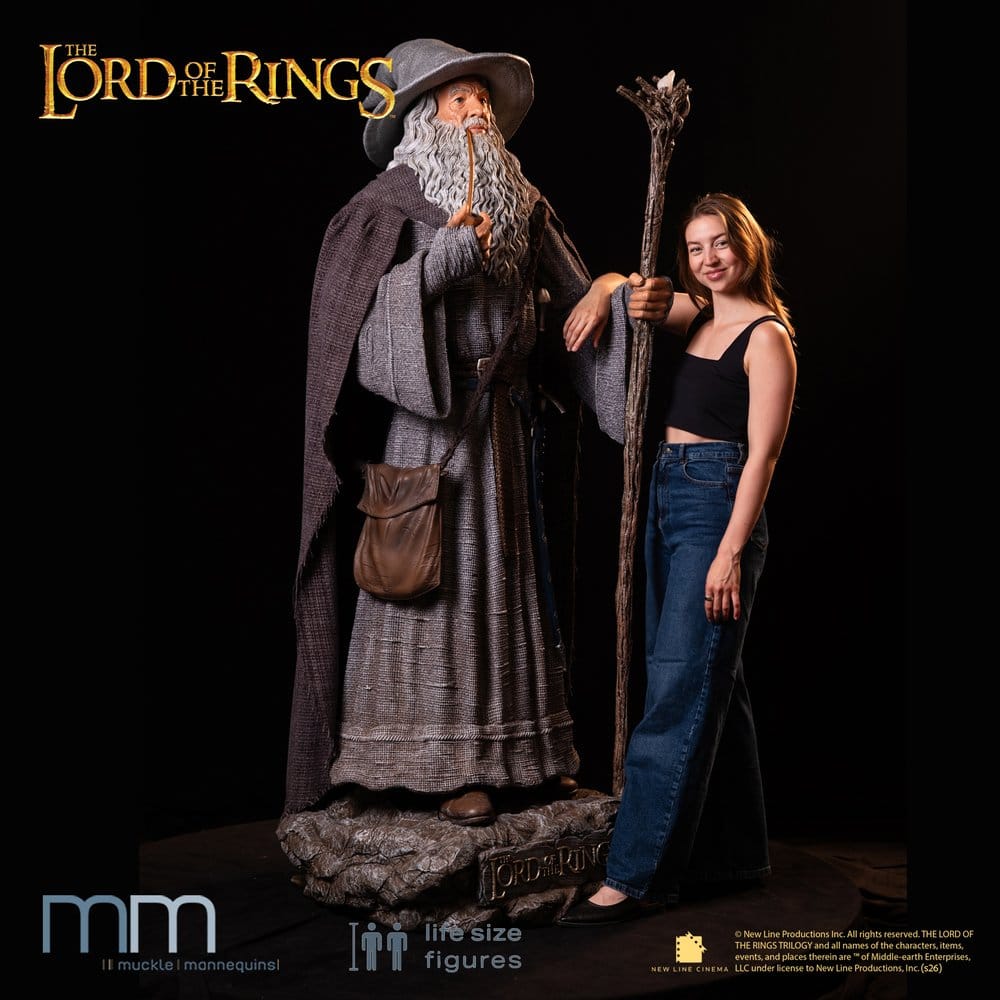 Herr der Ringe Life-Size Statue Gandalf 215 cm - Preorder - ETA: 28.12.2026
