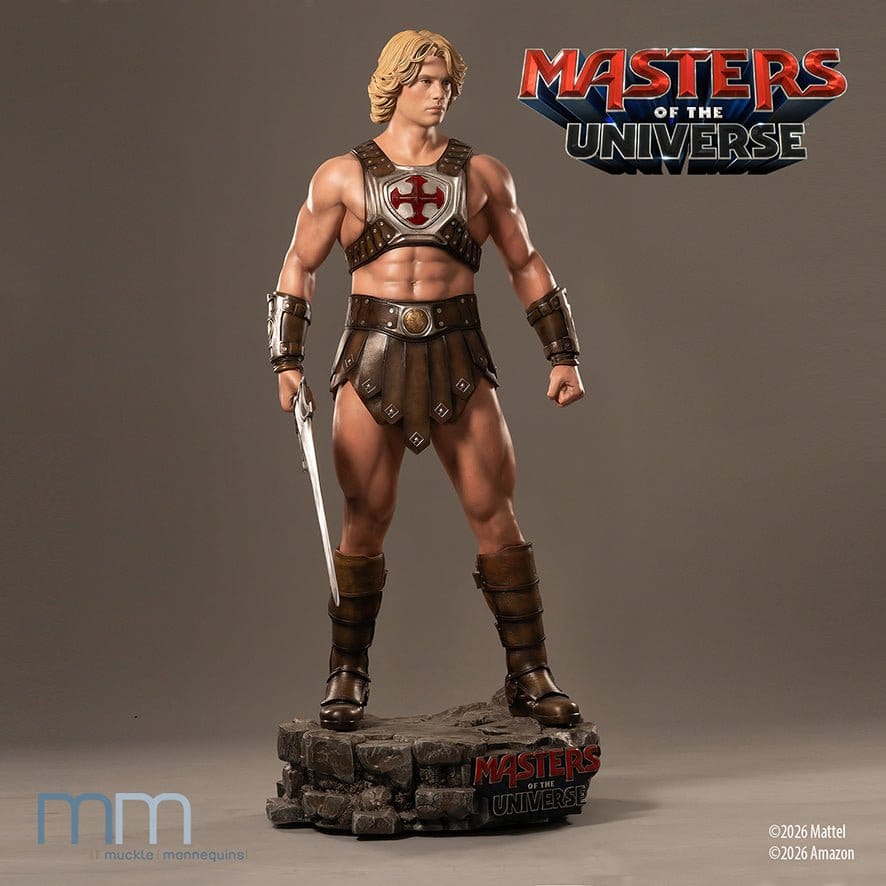 Masters of the Universe Lebensgroße Figur He-Man 207 cm - Preorder - ETA: 25.11.2026