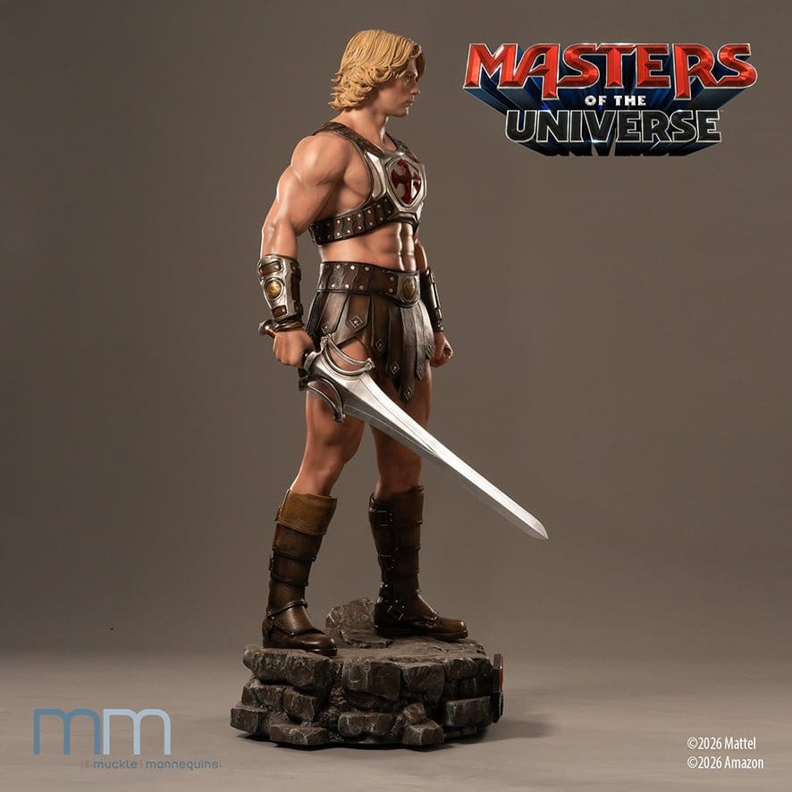 Masters of the Universe Lebensgroße Figur He-Man 207 cm - Preorder - ETA: 25.11.2026