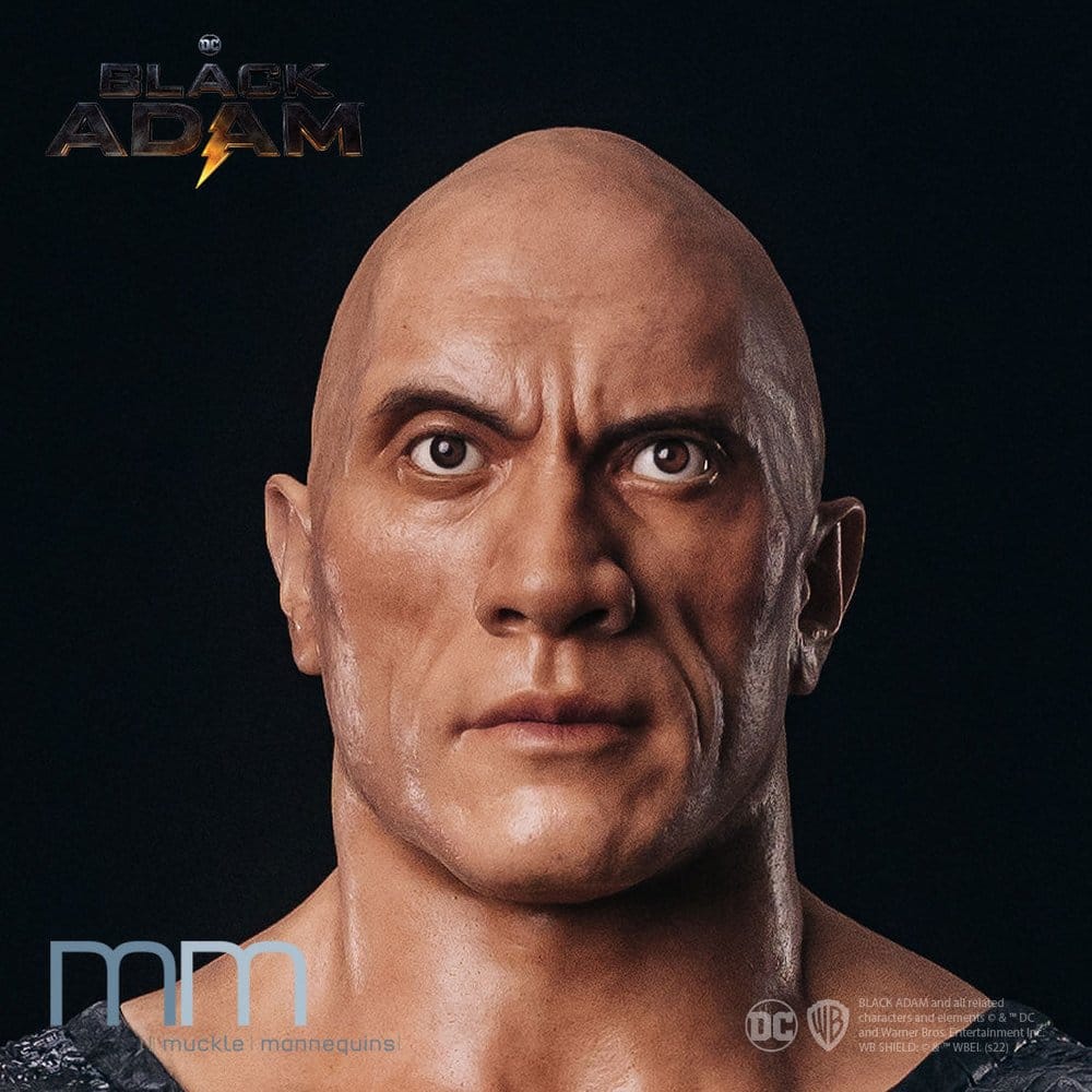 Black Adam Life-Size Büste Silikon Kopf - Preorder - ETA: 25.11.2026
