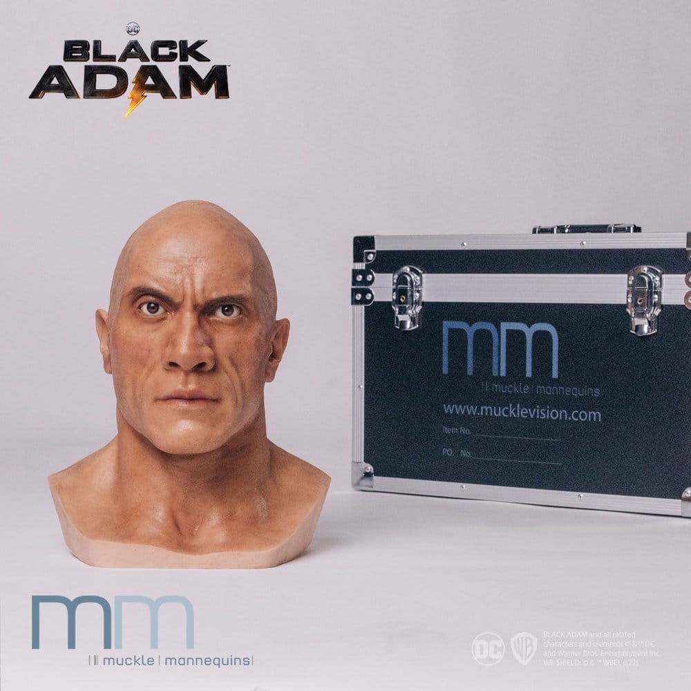 Black Adam Life-Size Büste Silikon Kopf - Preorder - ETA: 25.11.2026