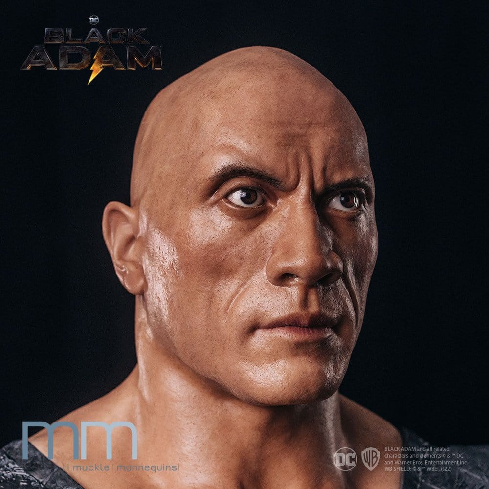 Black Adam Life-Size Büste Silikon Kopf - Preorder - ETA: 25.11.2026