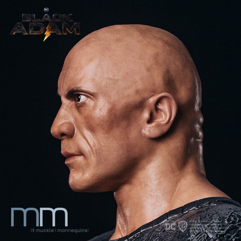 Black Adam Life-Size Büste Silikon Kopf - Preorder - ETA: 25.11.2026